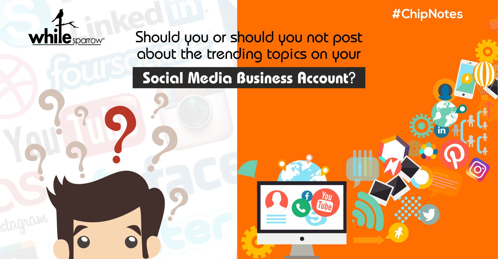 Should you or should you not post about the trending topics on your social media business account?